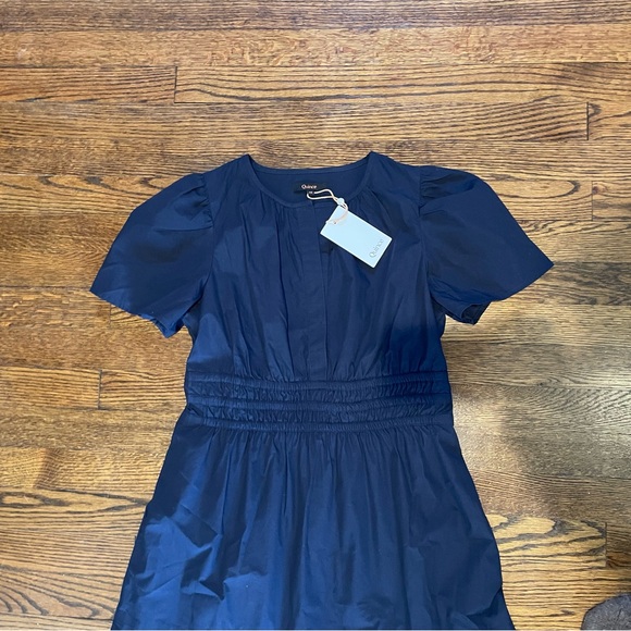 Quince Navy Tiered Maxi Dress - Picture 8 of 16